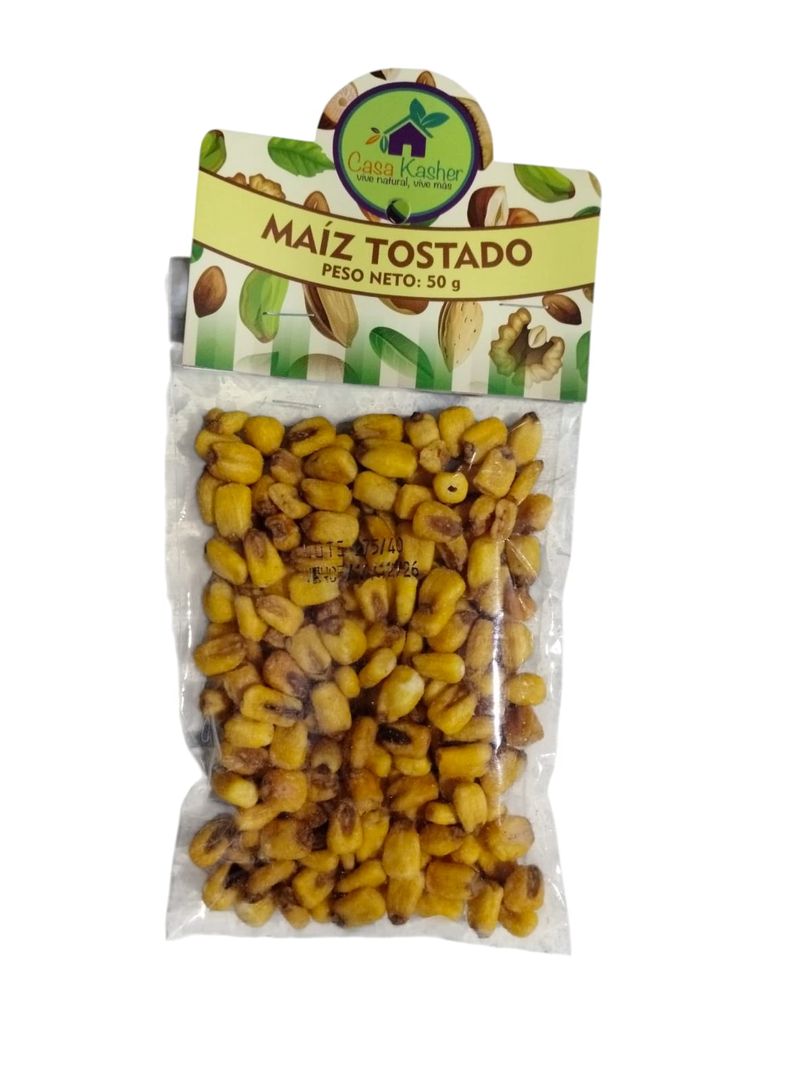 MAIZ TOSTADO CASA KASHER*50G