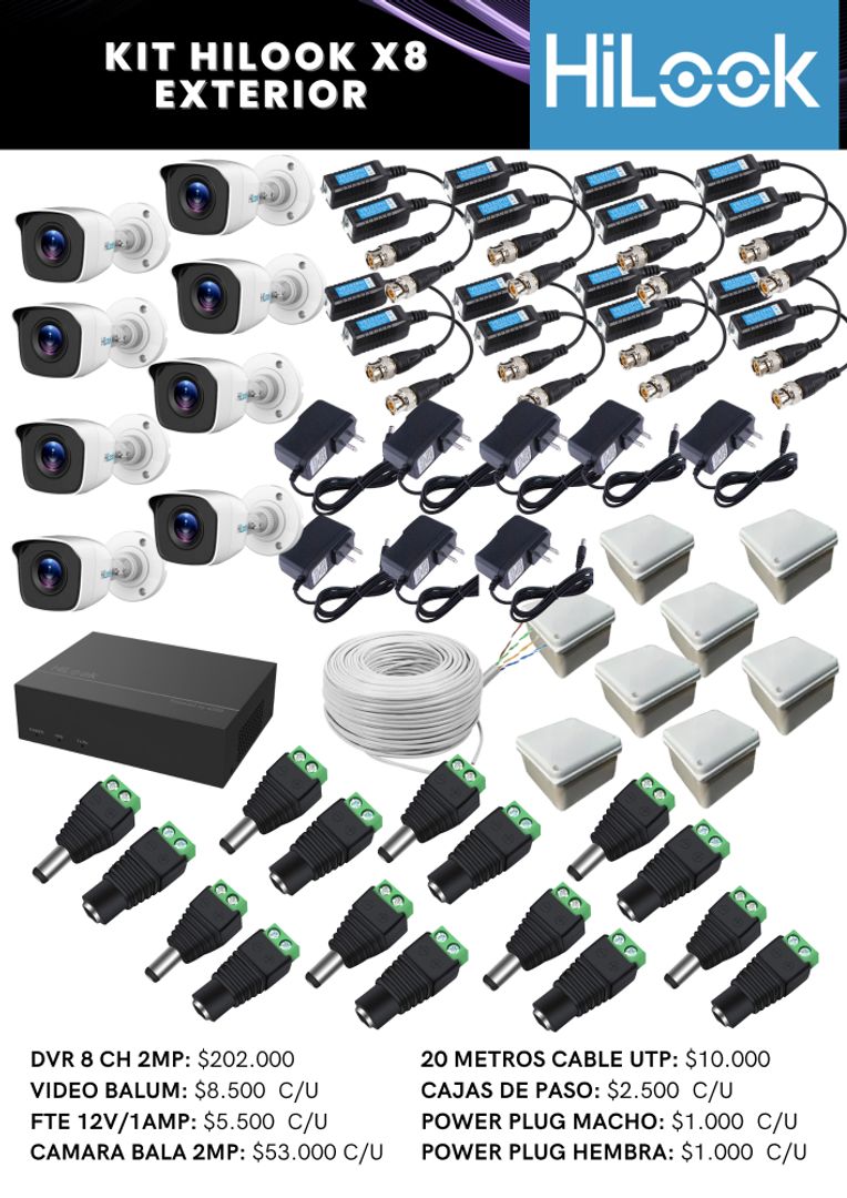 KIT HILOOK X8 EXTERIOR