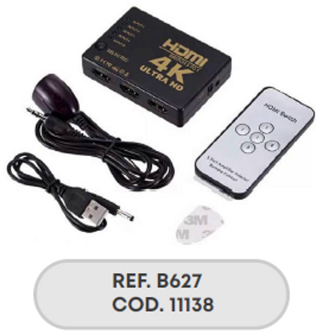 SWITCH 4K HDMI X3