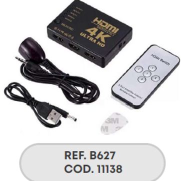 Imagen del producto SWITCH 4K HDMI X3