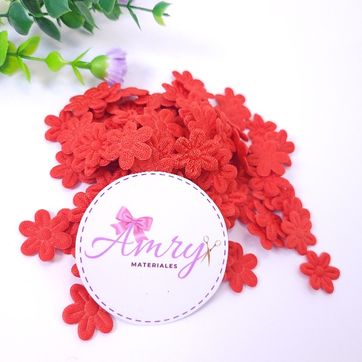 Imagen del producto 100 Flores 1.8cm Rojo