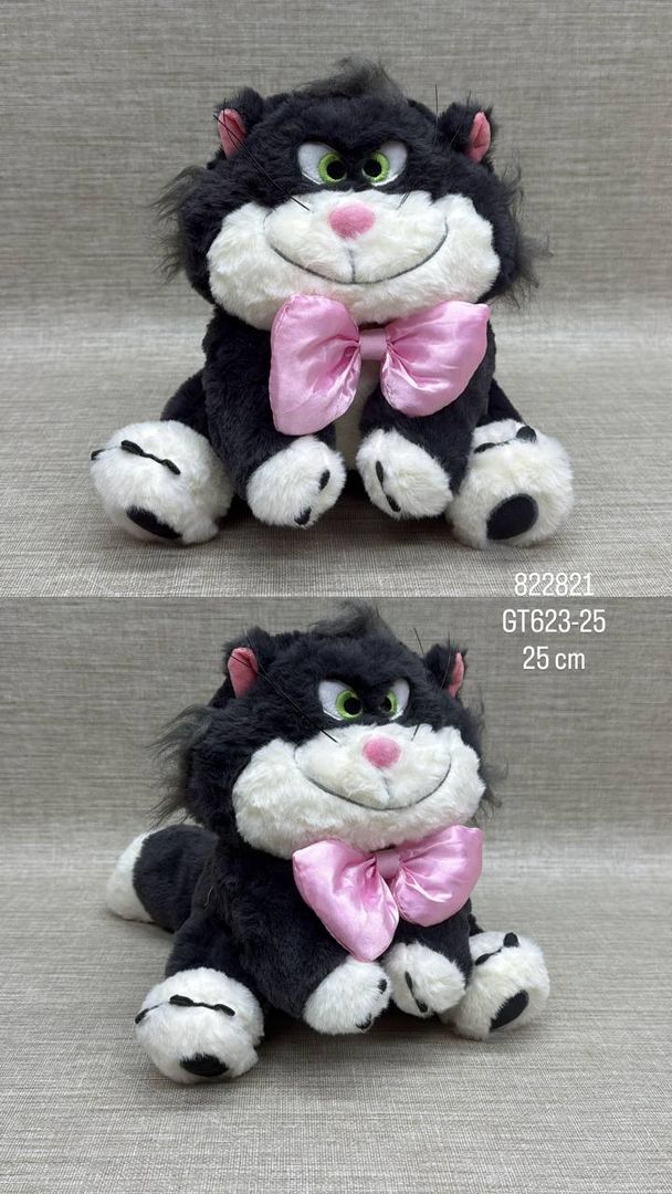 LUCIFER CON LAZO ROSA 25 CM