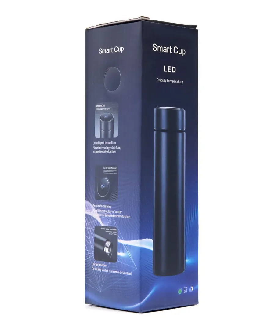 TERMO INTELIGENTE CON PANTALLA LED ACERO INOXIDABLE SMART CUP