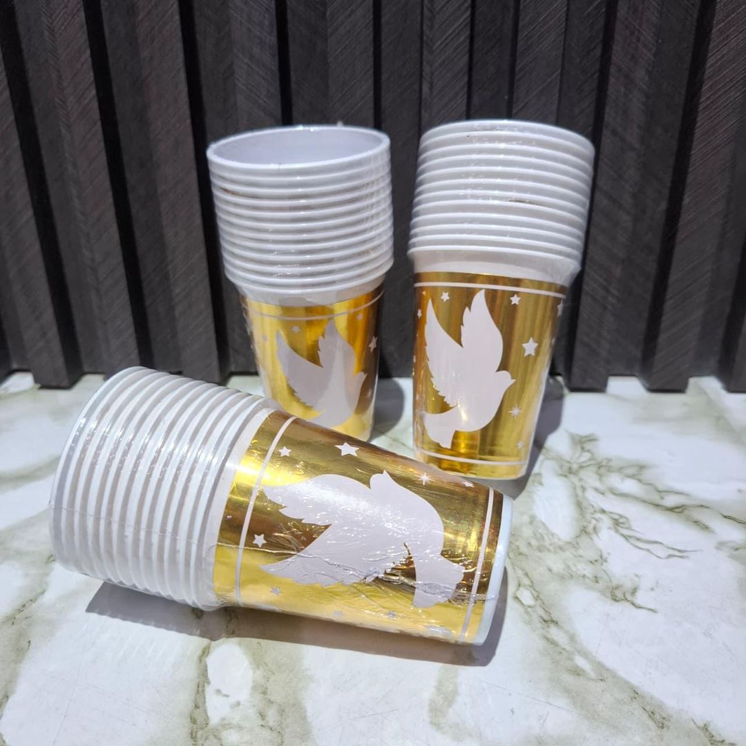 VASO X12 UND PALOMA DOR/BLNC
