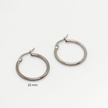 Imagen del producto CANDONGA ACERO PLATEADA 25 MM