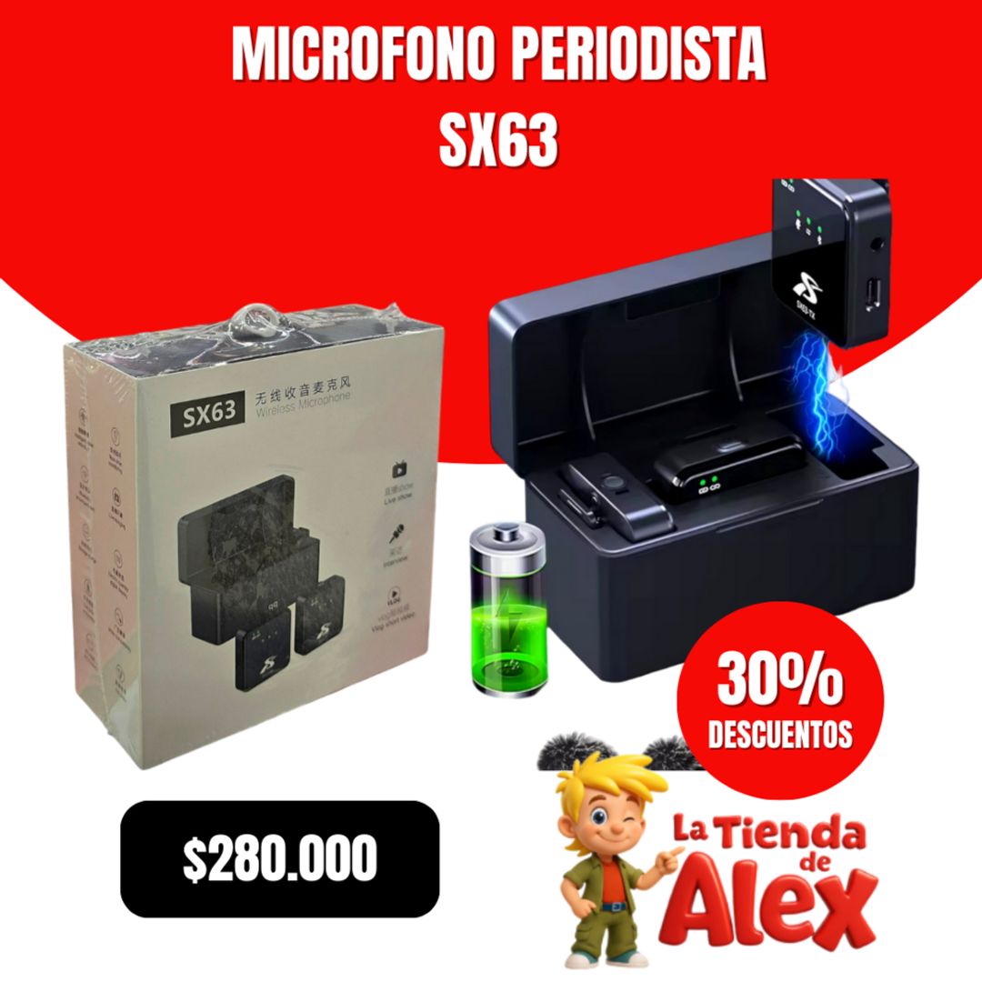 microfono periodista sx63