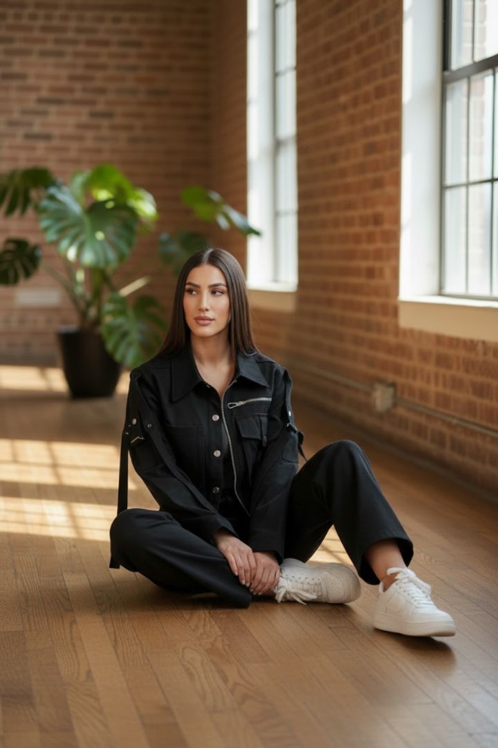 CHAQUETA ELEGANT BLACK 