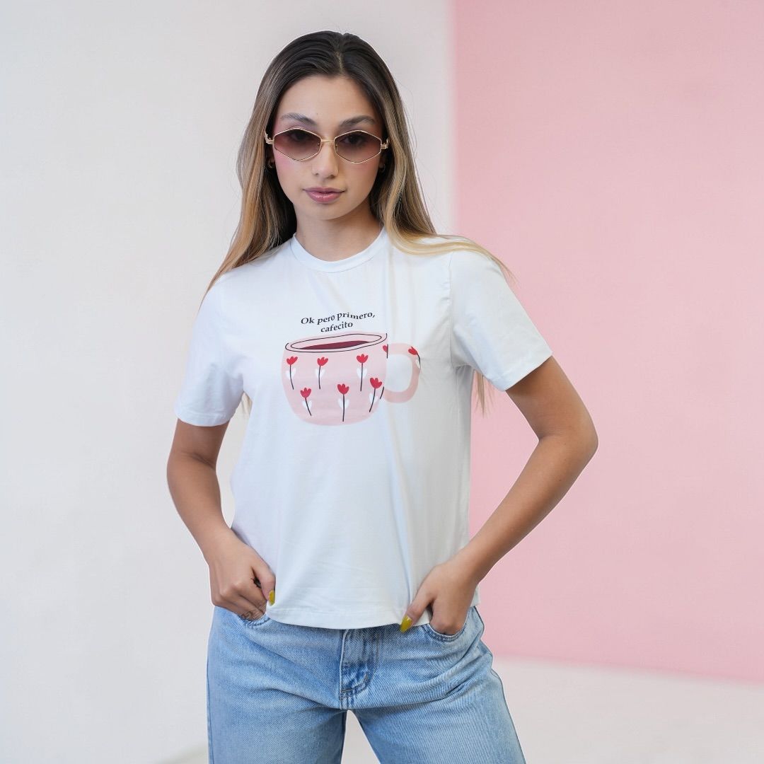 Camiseta cafecito