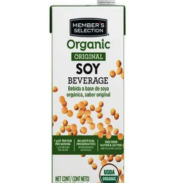 Imagen del producto LECHE DE SOYA ORGANICA MEMBER SELECTION