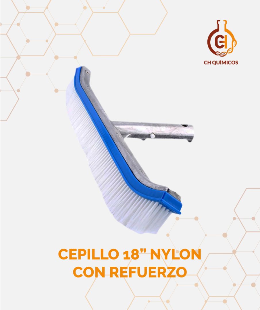 CEPILLO 18" NYLON CON REFUERZO