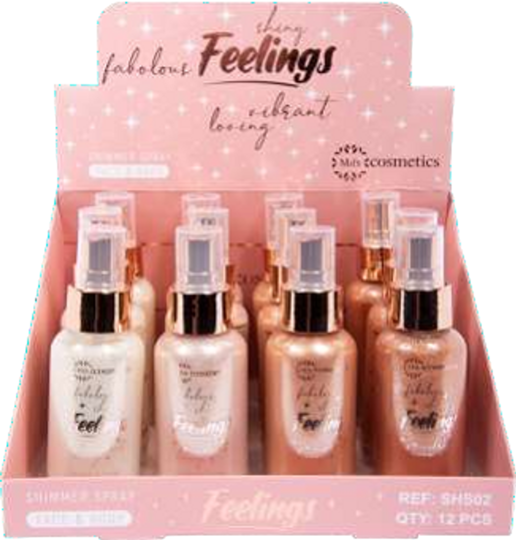 SHIMMER SPRAY MINI FEELINGS MIIS  COSMETICS
