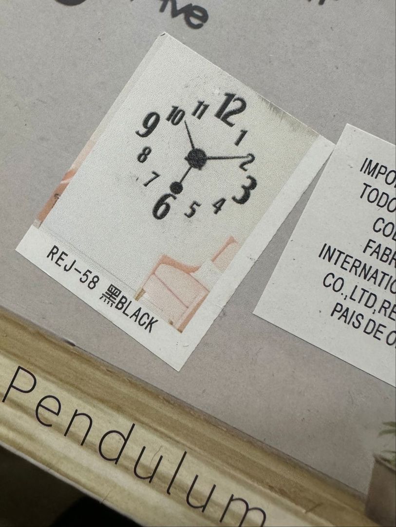 Reloj de pared grande con pendulo 