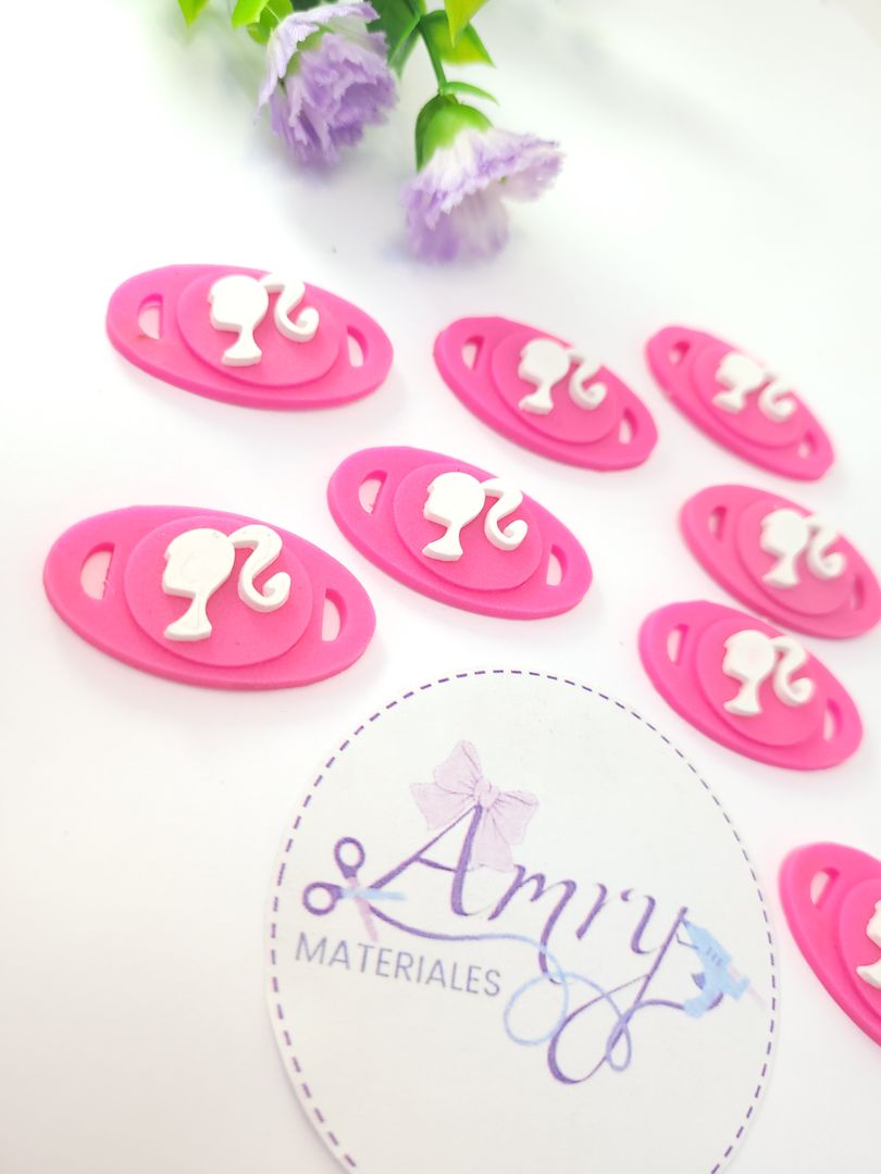 Silueta 3cm fucsia barbie 