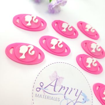 Silueta 3cm fucsia barbie  - imagen 2