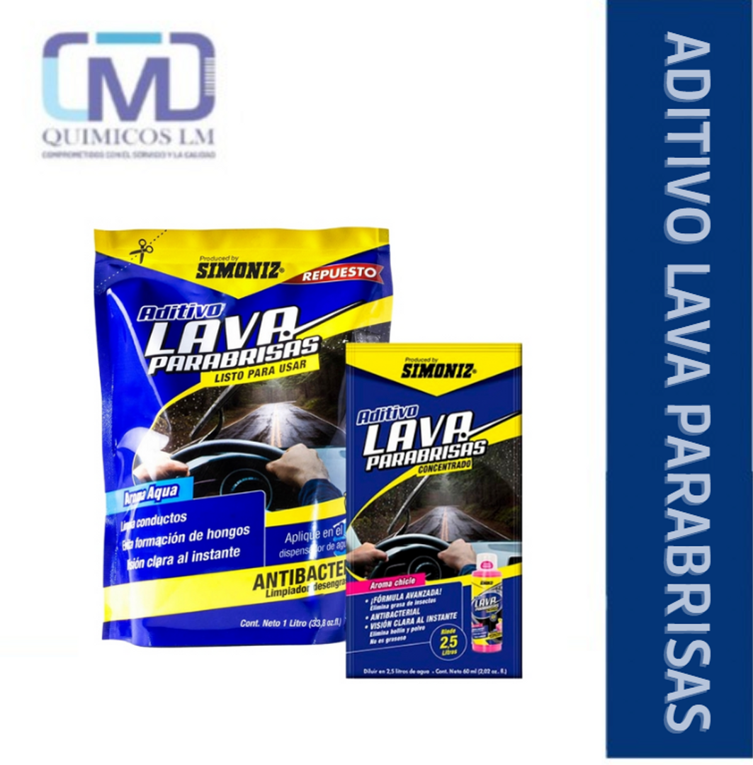ADITIVO LAVA PARABRISAS - COJÍN