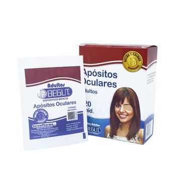 Imagen del producto APOSITO OCULAR BEGUT ADULTO DIS X 20 UND