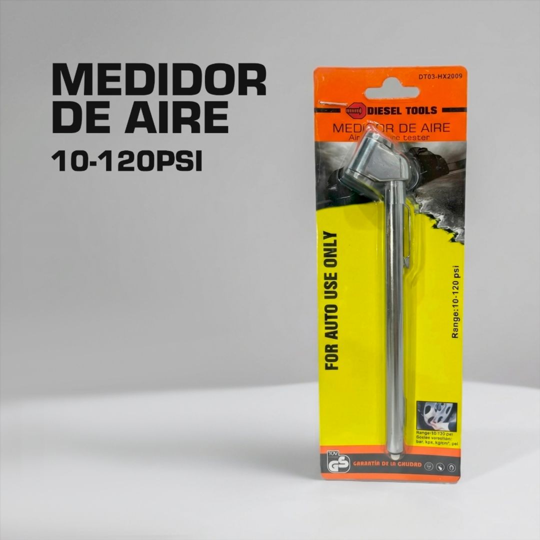 MEDIDOR DE AIRE 10-120PSI 
