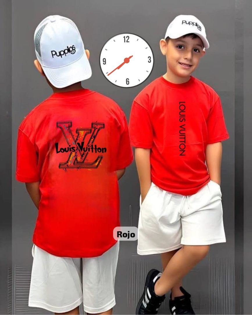 CONJUNTO SHORT NIÑOS
