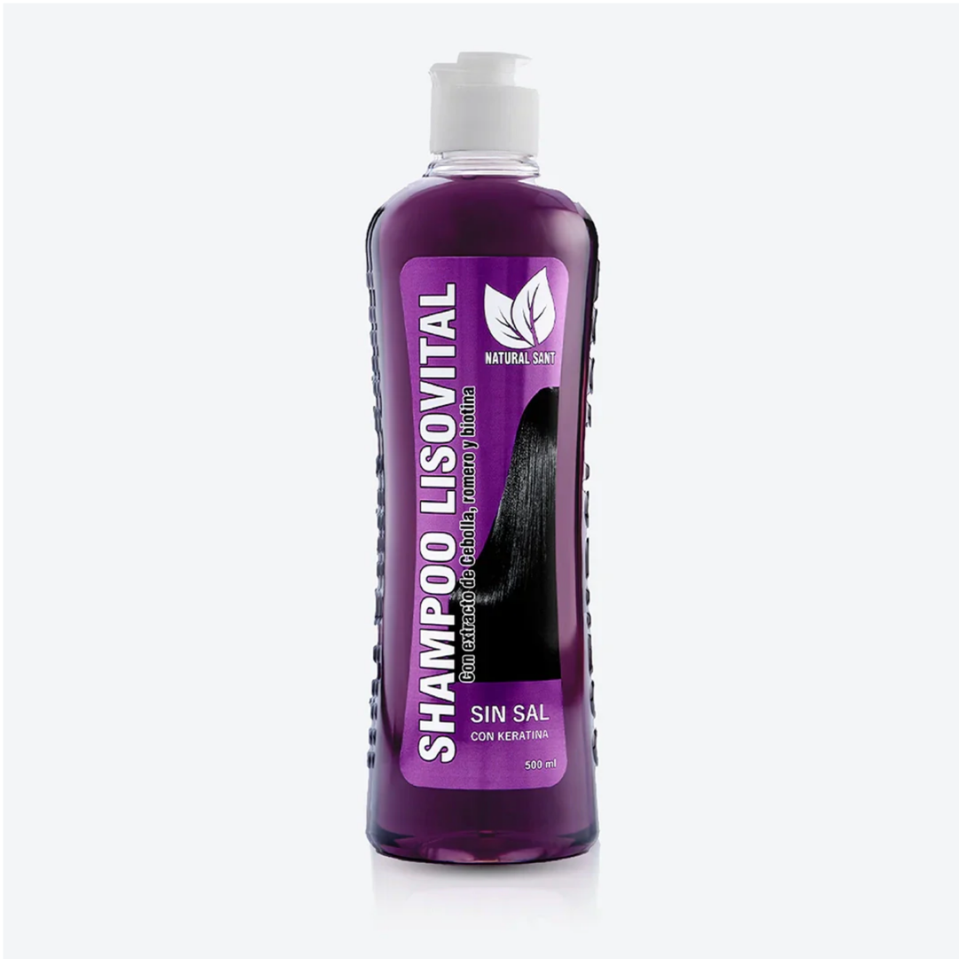 SHAMPOO LISOVITAL CON KERATINA X 500ML