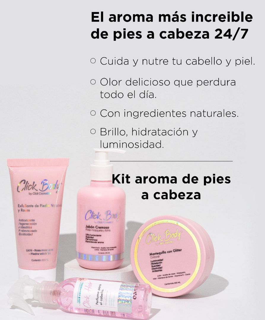 Kit Aroma de pies a cabeza clickhair