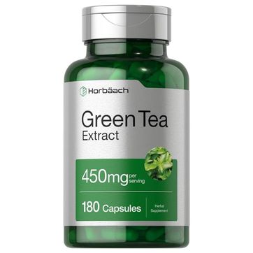 Extracto de Té Verde de 450 mg  180 cap - imagen 1