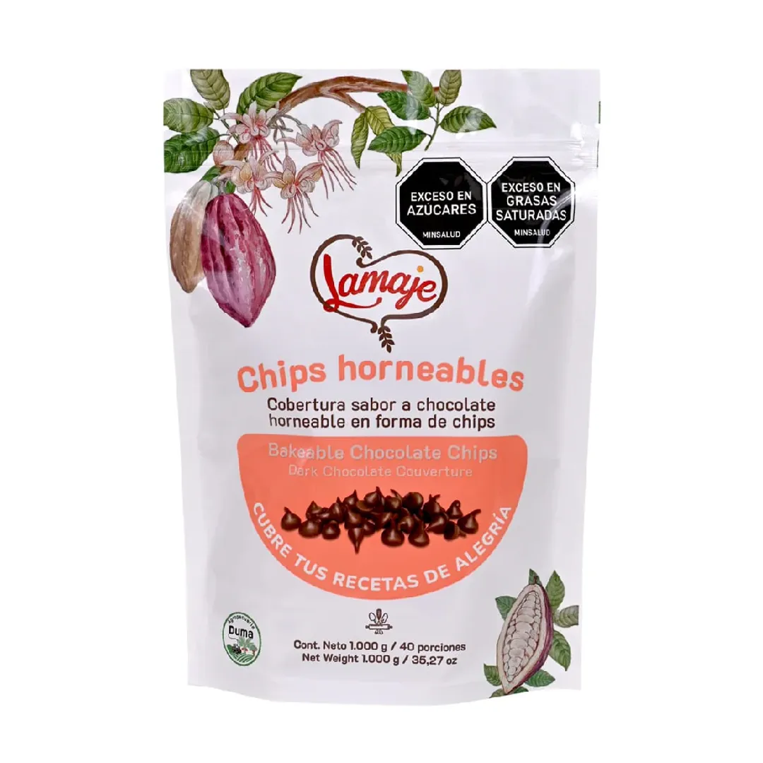 CHIPS NEGROS LAMAJE*1000G