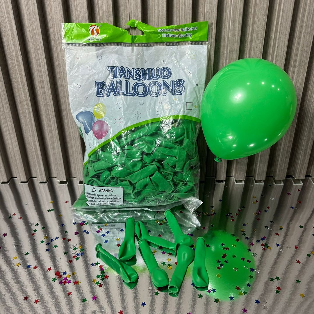 GLOBO x 100 R6 LATEX FASHION  VERDE MEDIO