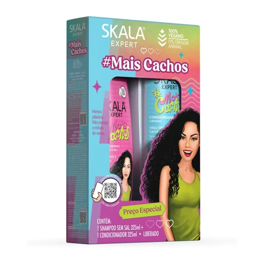 KIT SHAMPOO Y ACONDICIONADOR MAIS CACHOS 
