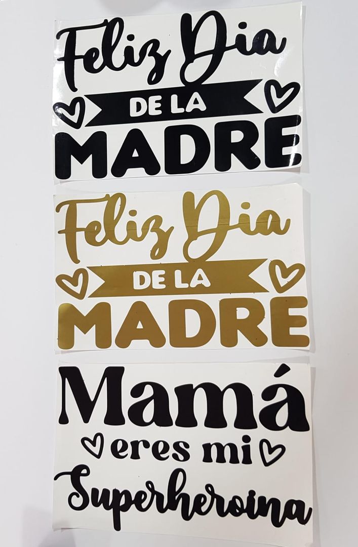 STICKERS MADRE/ABUELITA GLOBOS 20x30 cm