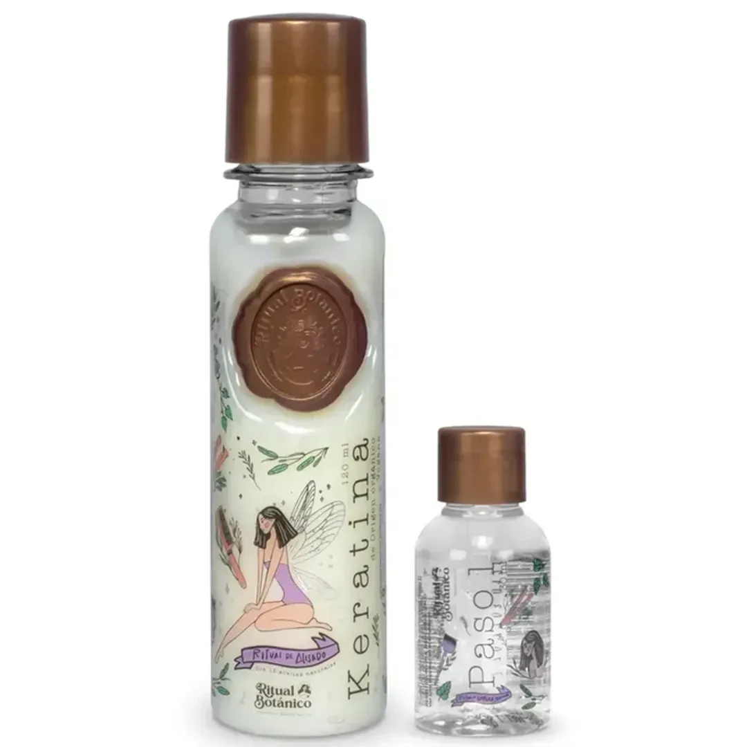KIT KERATINA RITUAL BOTANICO 120ML
