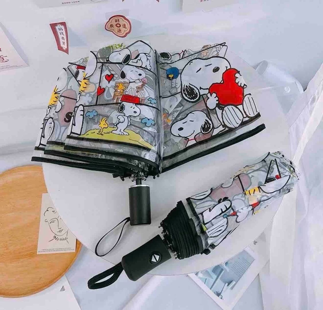 Sombrillas Automáticas Stitch y Snoopy