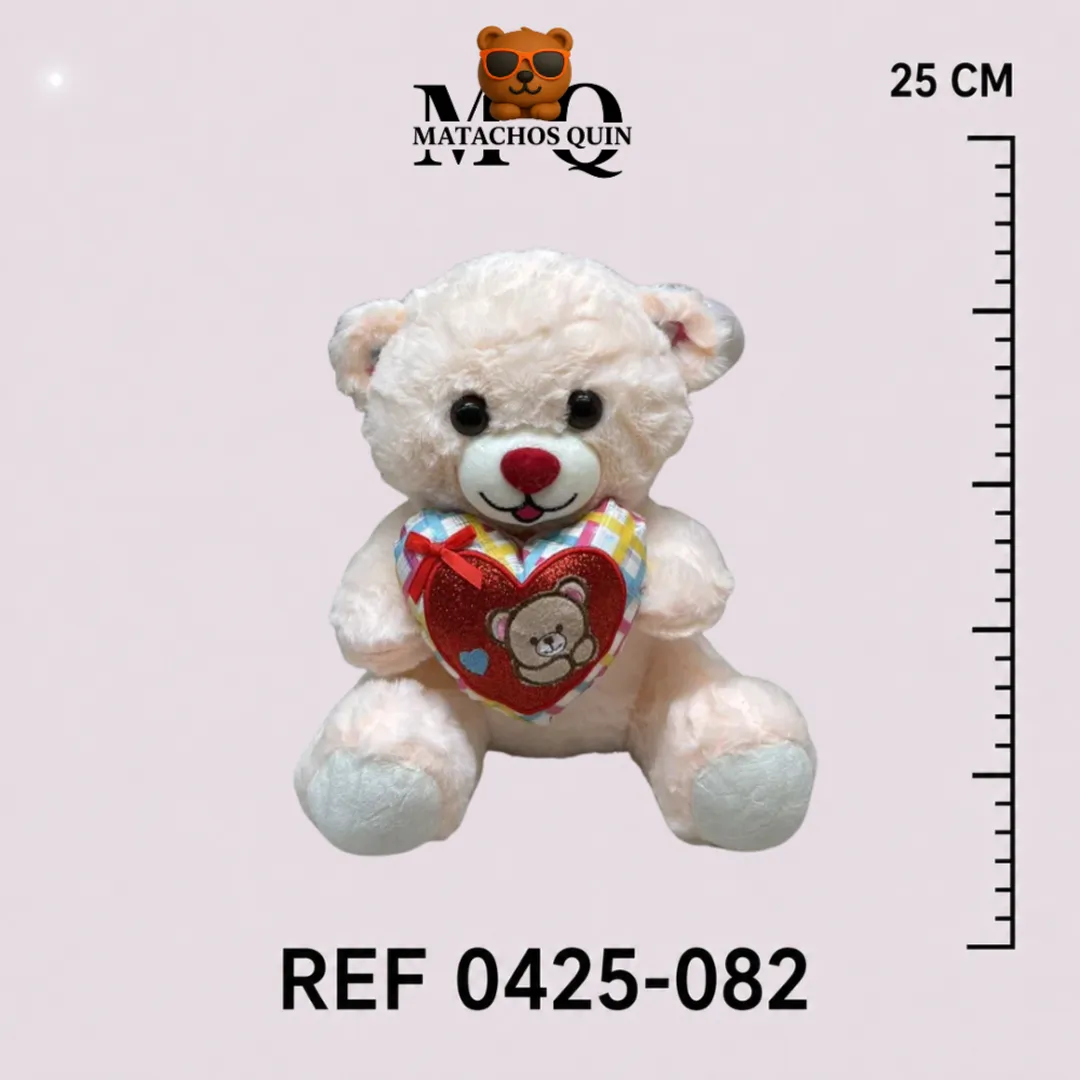 OSO CREMA CON CORAZÓN SURTIDO