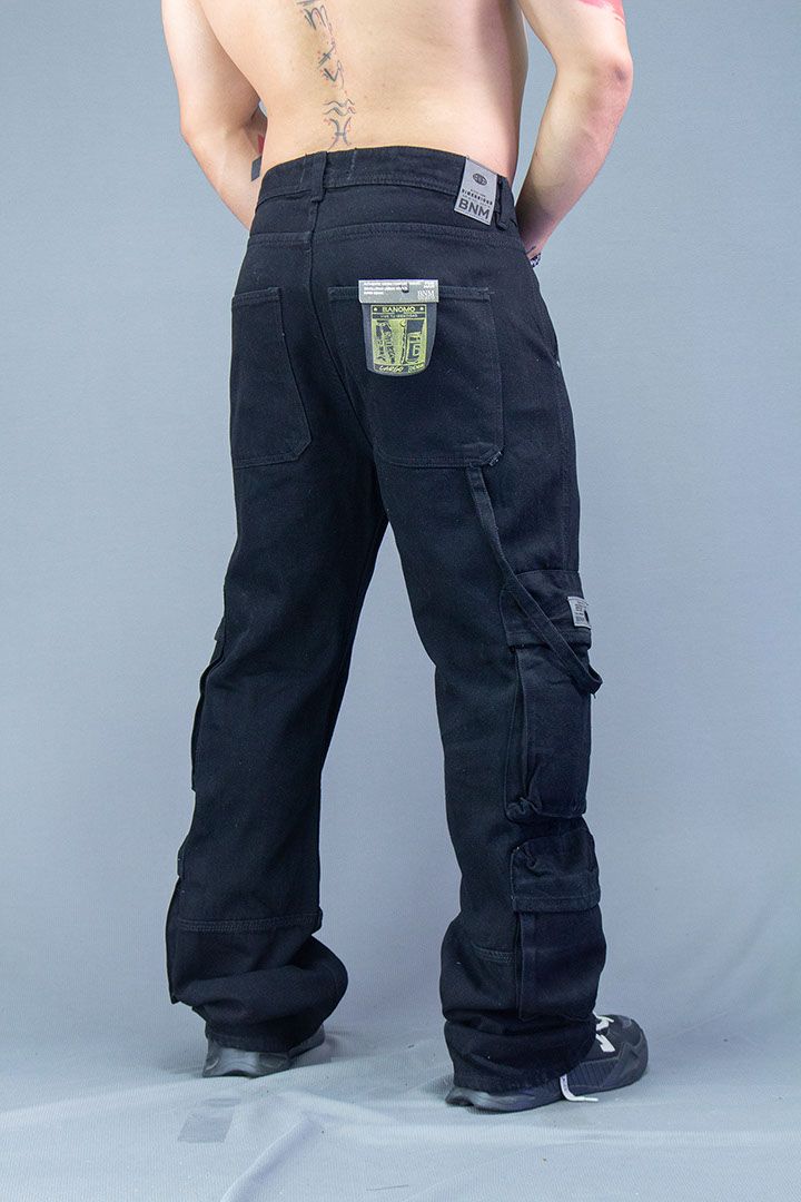 JEAN CARGO PREMIUM NEGRO