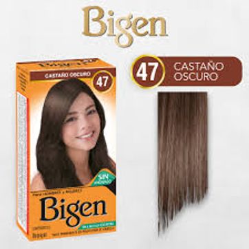 Imagen del producto TINTE BIGEN CASTAÑO OSCURO #47 6GR