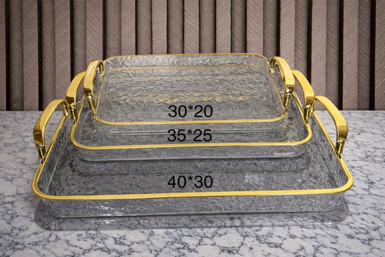 SET DE BANDEJAS X 3 UNIDADES 