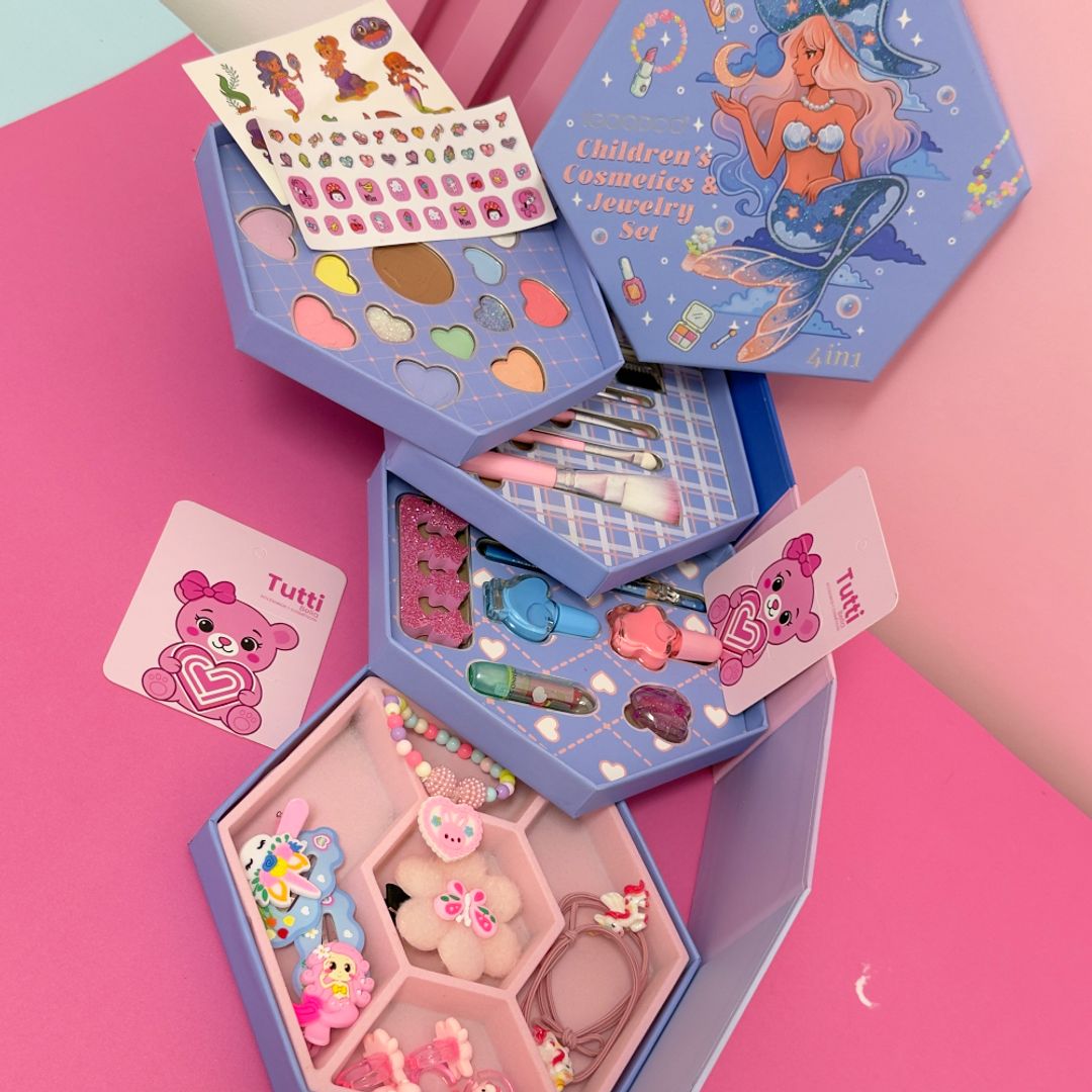 SIRENAS MAKEUP MAQUILLAJE INFANTIL 