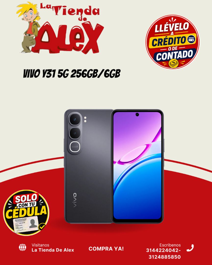 Vivo Y31 5G 256GB/6GB