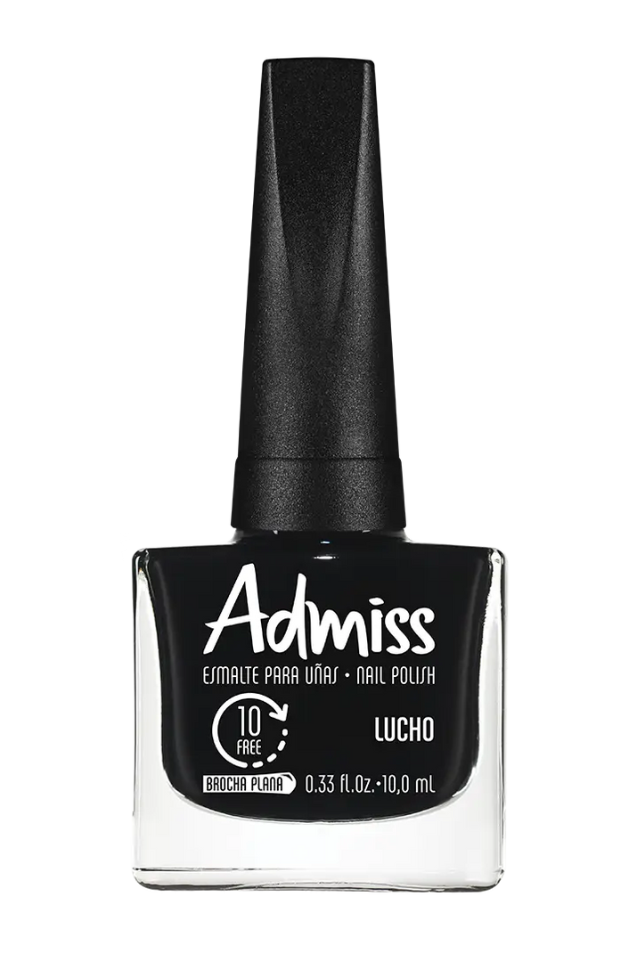 LUCHO - ESMALTE TRADICIONAL CREMOSOS ADMISS 10 ML - GAMA NEGRO