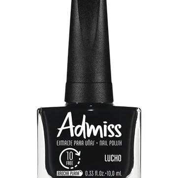 Imagen del producto LUCHO - ESMALTE TRADICIONAL CREMOSOS ADMISS 10 ML - GAMA NEGRO