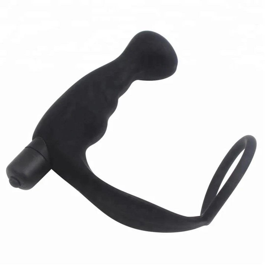 VIBRADOR PROSTATICO CON ANILLO