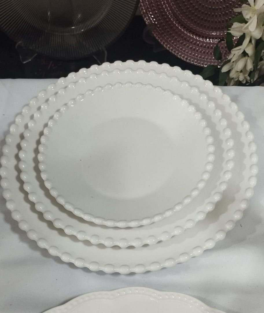 VAJILLA BOLITA BLANCA