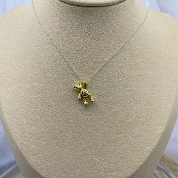 Imagen del producto Dije oso pequeño, dorado, covergold 