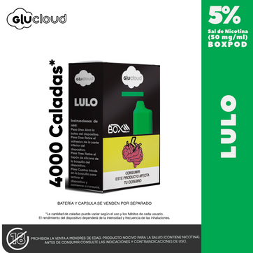 Imagen del producto Glucloud Lulo Boxpod 4000 Puffs