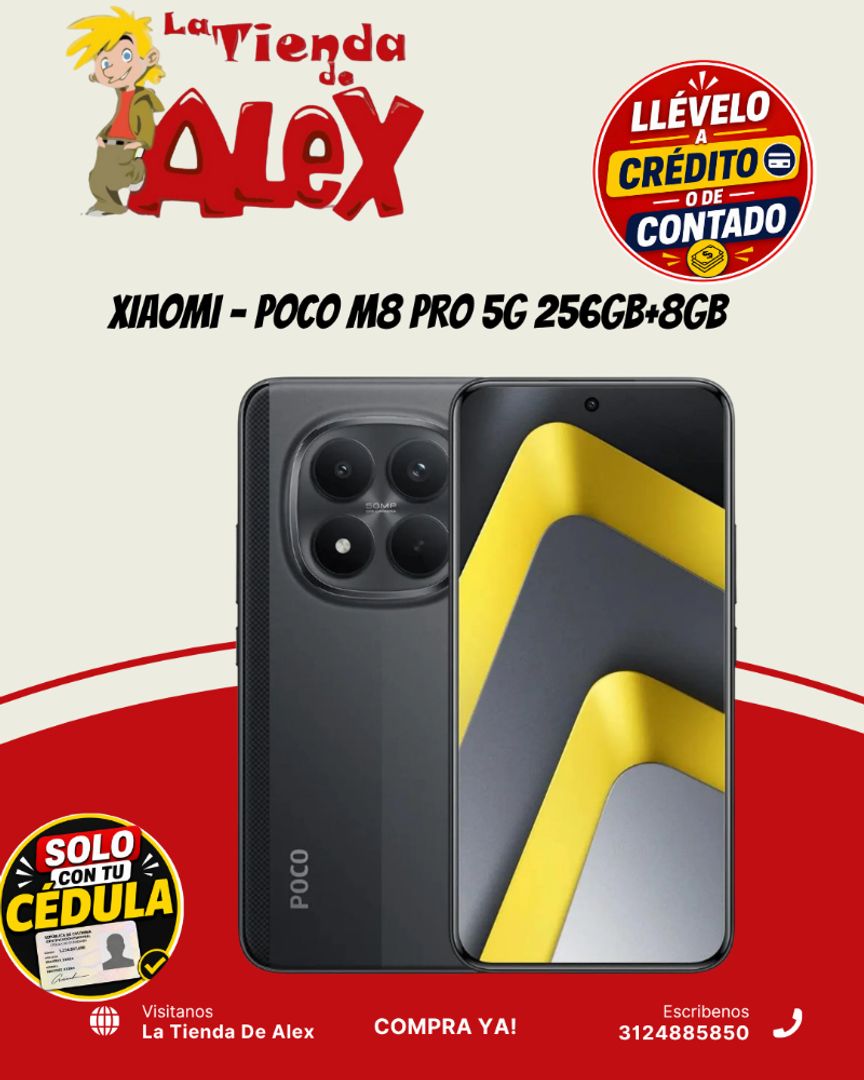 XIAOMI - Poco M8 PRO 5G 256GB+8GB