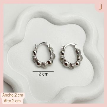 Imagen del producto Candongas Rodio Balin 