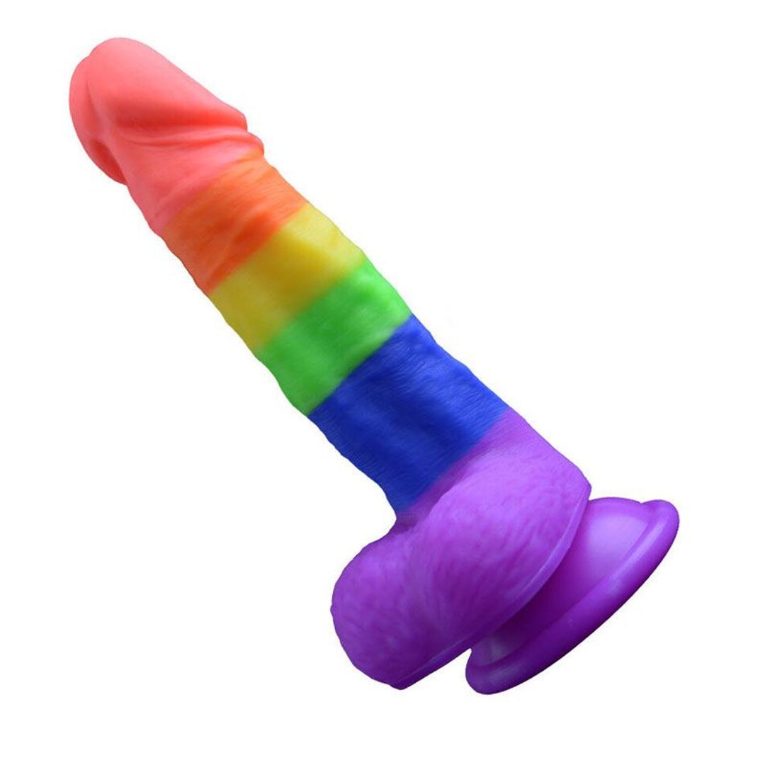DILDO ARCO IRIS YEAIN 6.4"      