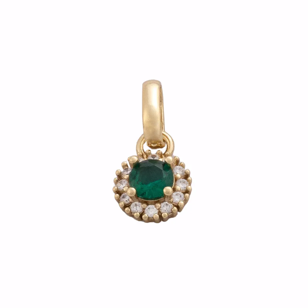 Dije Royal Green 8 mm