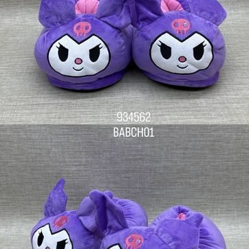 Imagen del producto BABUCHA DE KUROMI EN TONO LILA 