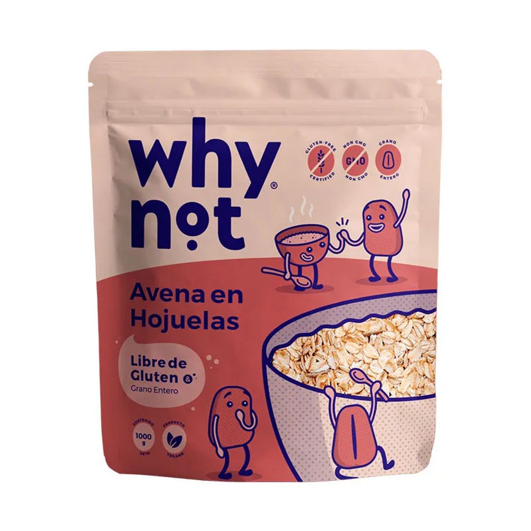AVENA EN HOJUELAS WHY NOT*1000G