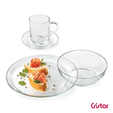 VAJILLA STYLO TRANSPARENTE  - imagen 2